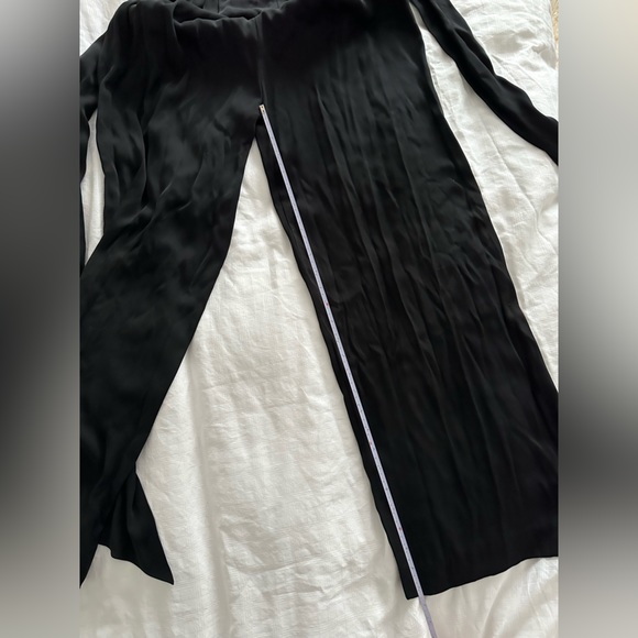 Catherine Malandrino Favorites Marion silk crepe sleeveless jumpsuit black - Picture 13 of 14